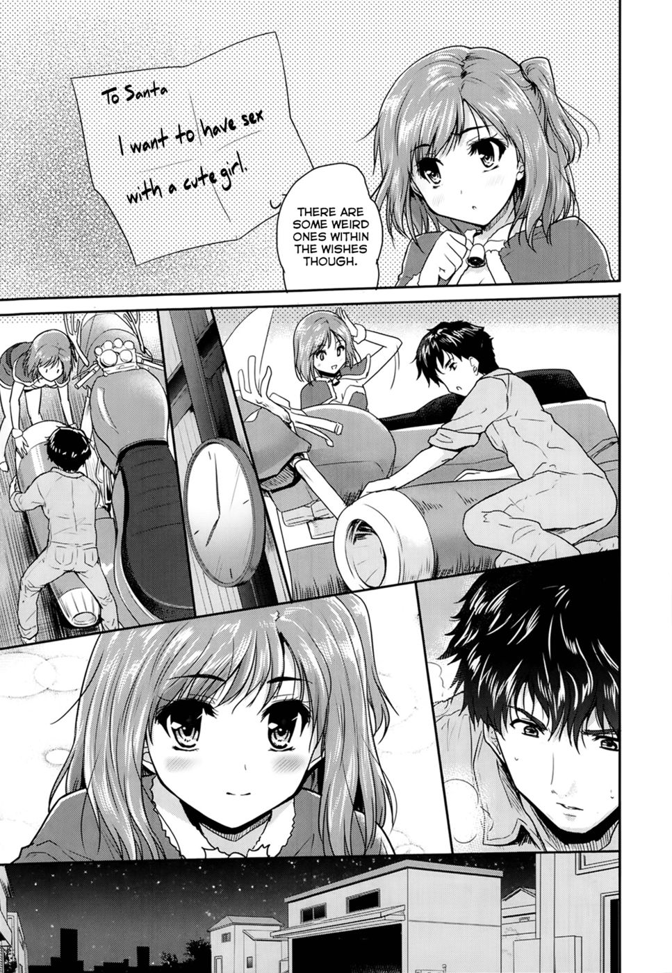 Hentai Manga Comic-The Intruder is Santa Claus-Read-9